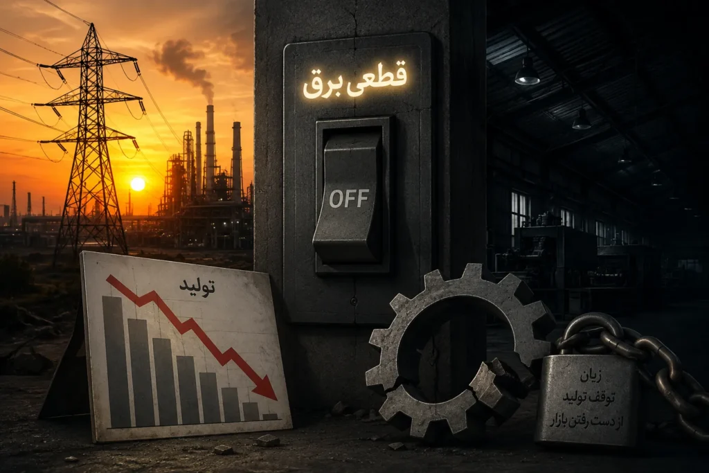 قطعی برق صنایع